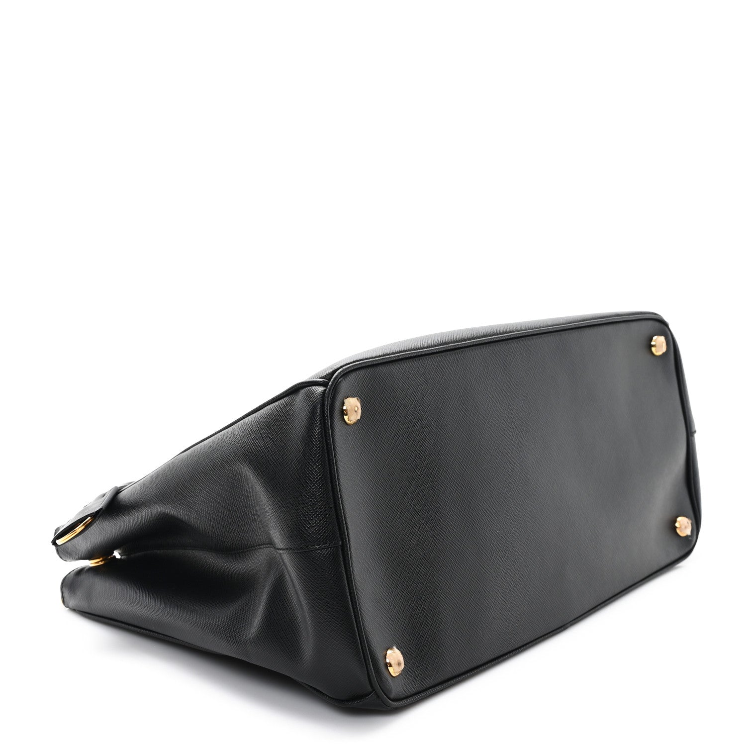 Prada Saffiano Lux Large Galleria Double Zip Tote Black 4 of 10