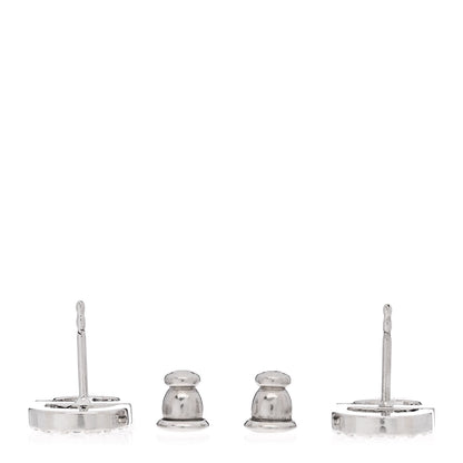Christian Dior Crystal Petit CD Stud Earrings Silver 3 of 5