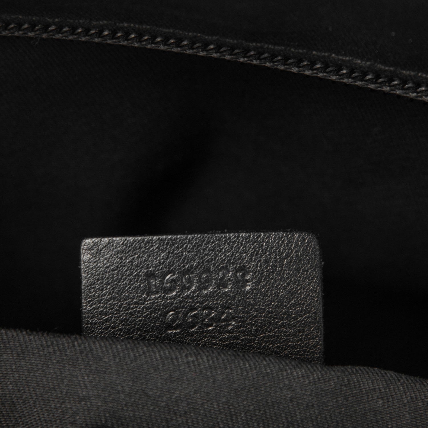 Gucci Guccissima Bamboo Messenger Bag Black 9 of 9