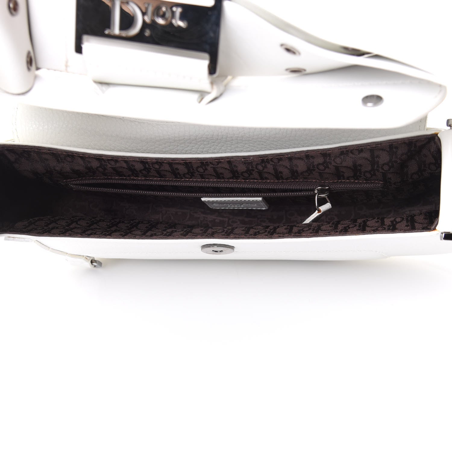 Christian Dior Calfskin Street Chic Bag White 4 of 10