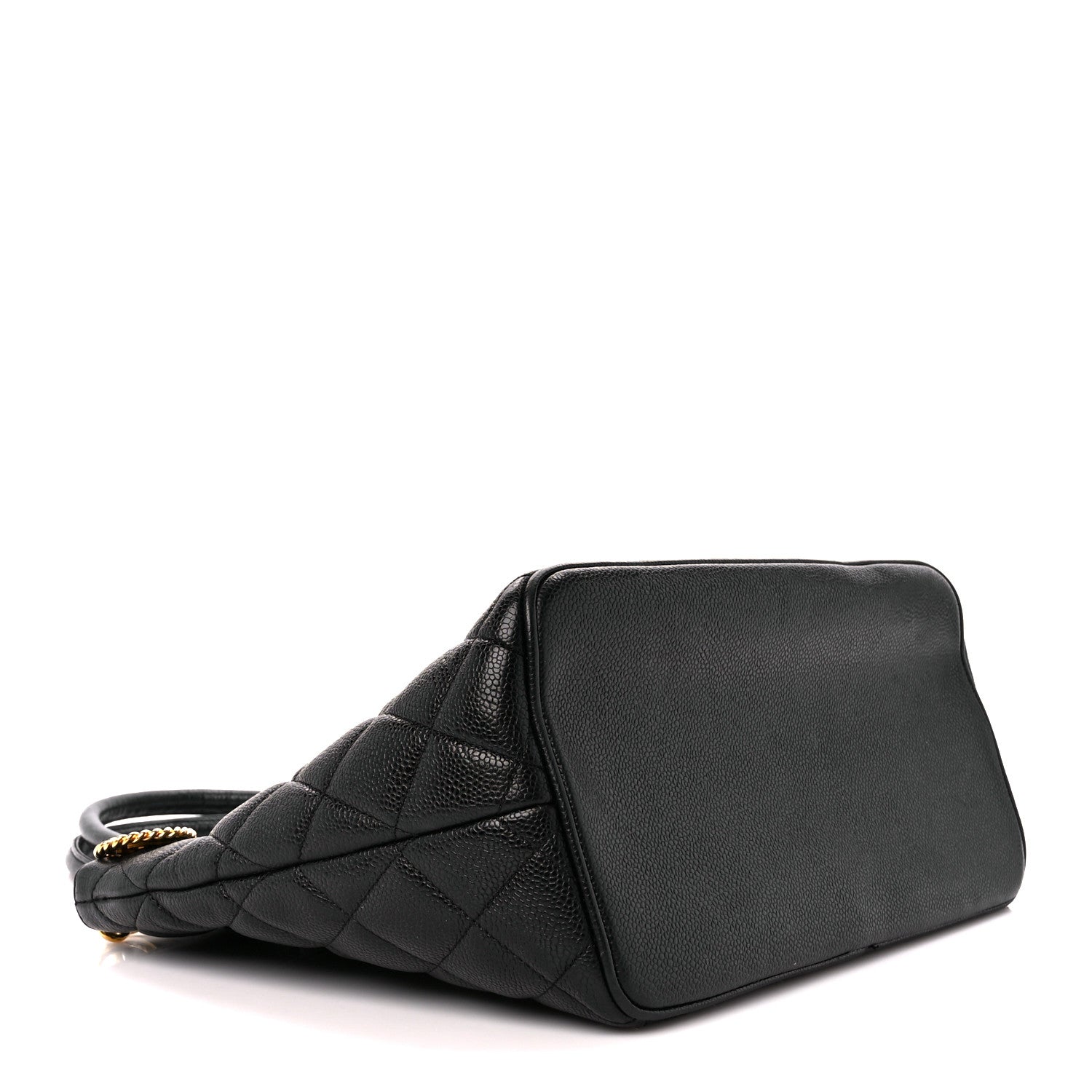 Chanel Caviar Quilted Medallion Tote Black 4 of 12