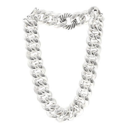 David Yurman Sterling Silver Cordelia Curb Link Necklace 3 of 4