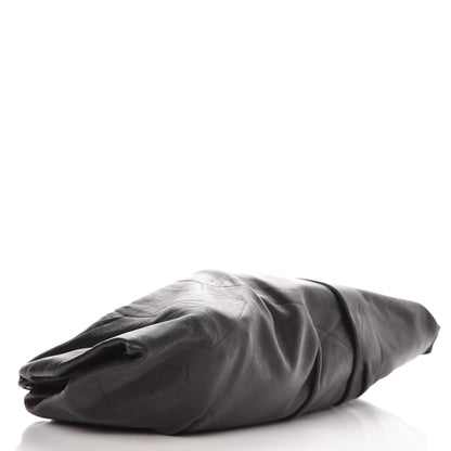 Prada Nappa Pleated Clutch Nero Black 4 of 9