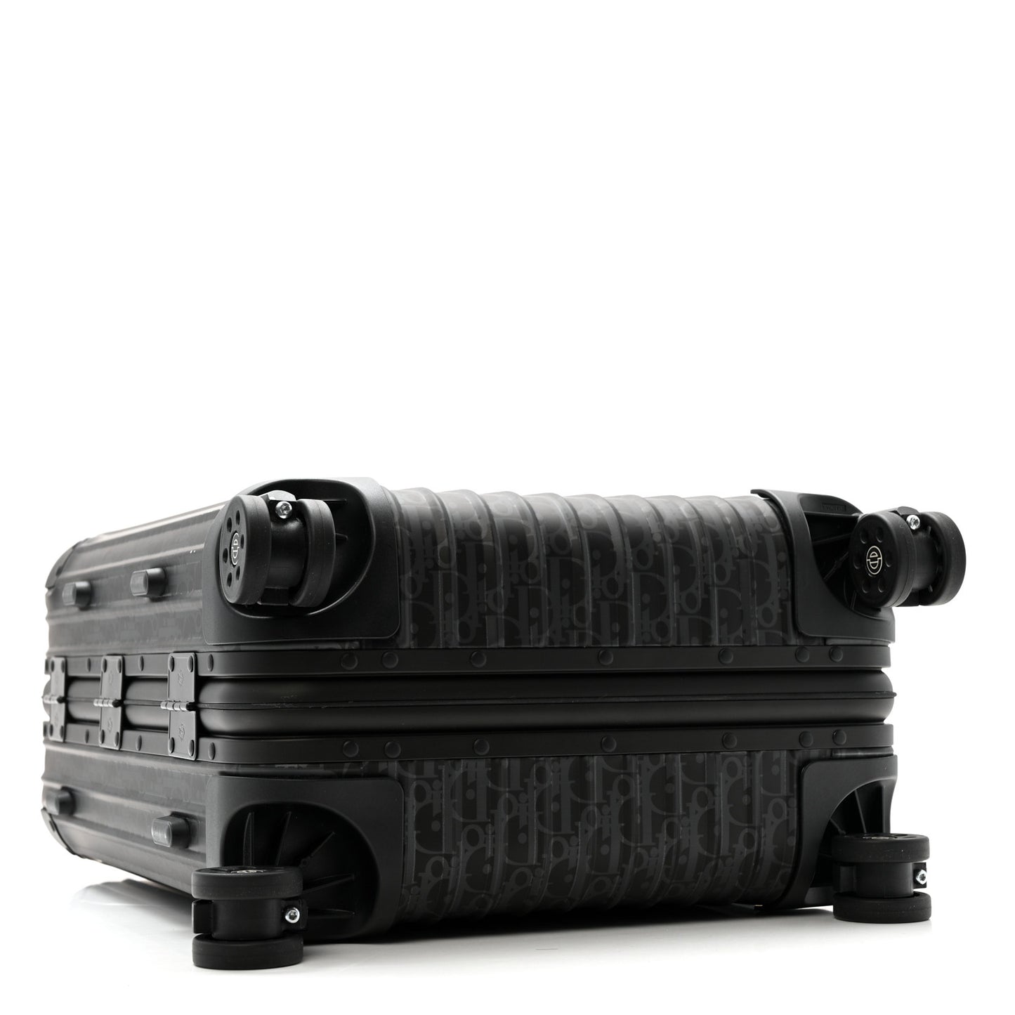 X RIMOWA Aluminum Gradient Original Cabin Luggage Black