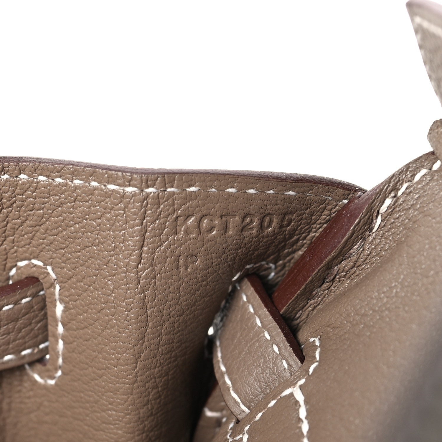 Hermes Togo Birkin 25 Etoupe 7 of 13
