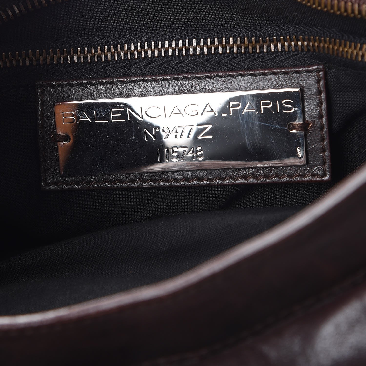 Balenciaga Chevre Classic Hardware City Chocolate 6 of 15