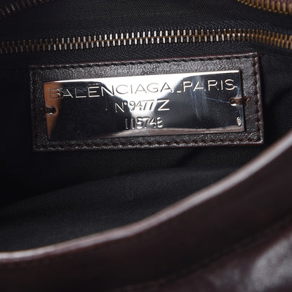 Balenciaga Chevre Classic Hardware City Chocolate 6 of 15