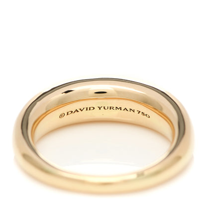 David Yurman 18K Yellow Gold Pure Form Stack Rings 52 6 5 of 5