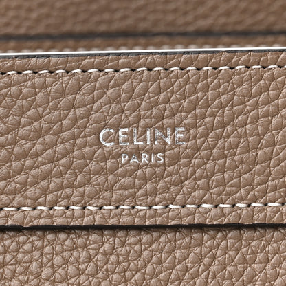 Celine Drummed Calfskin Nano Luggage Souris 5 of 14