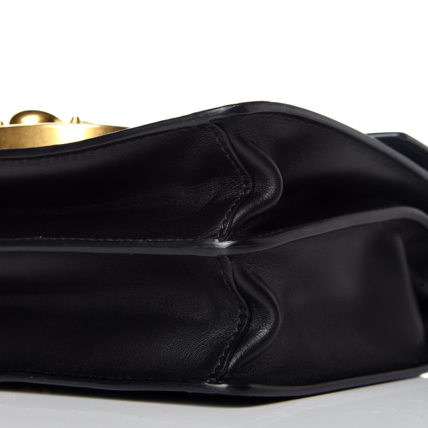 Antic Soft Padlock Shoulder Bag Black
