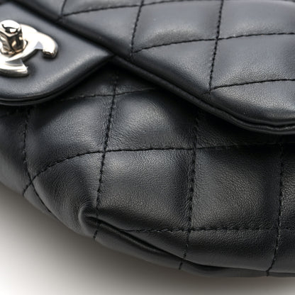 Chanel Calfskin Quilted CC Uniform Flap Belt Bag Black 9 of 10