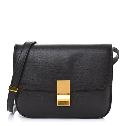 Celine Liege Calfskin Medium Classic Box Flap Bag Chestnut 1 of 10