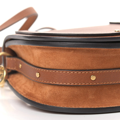 Chloe Calfskin Suede Small Nile Bracelet Bag Caramel 11 of 12