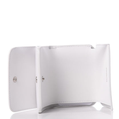 Balenciaga Calfskin Hello Kitty Mini Wallet White 5 of 9