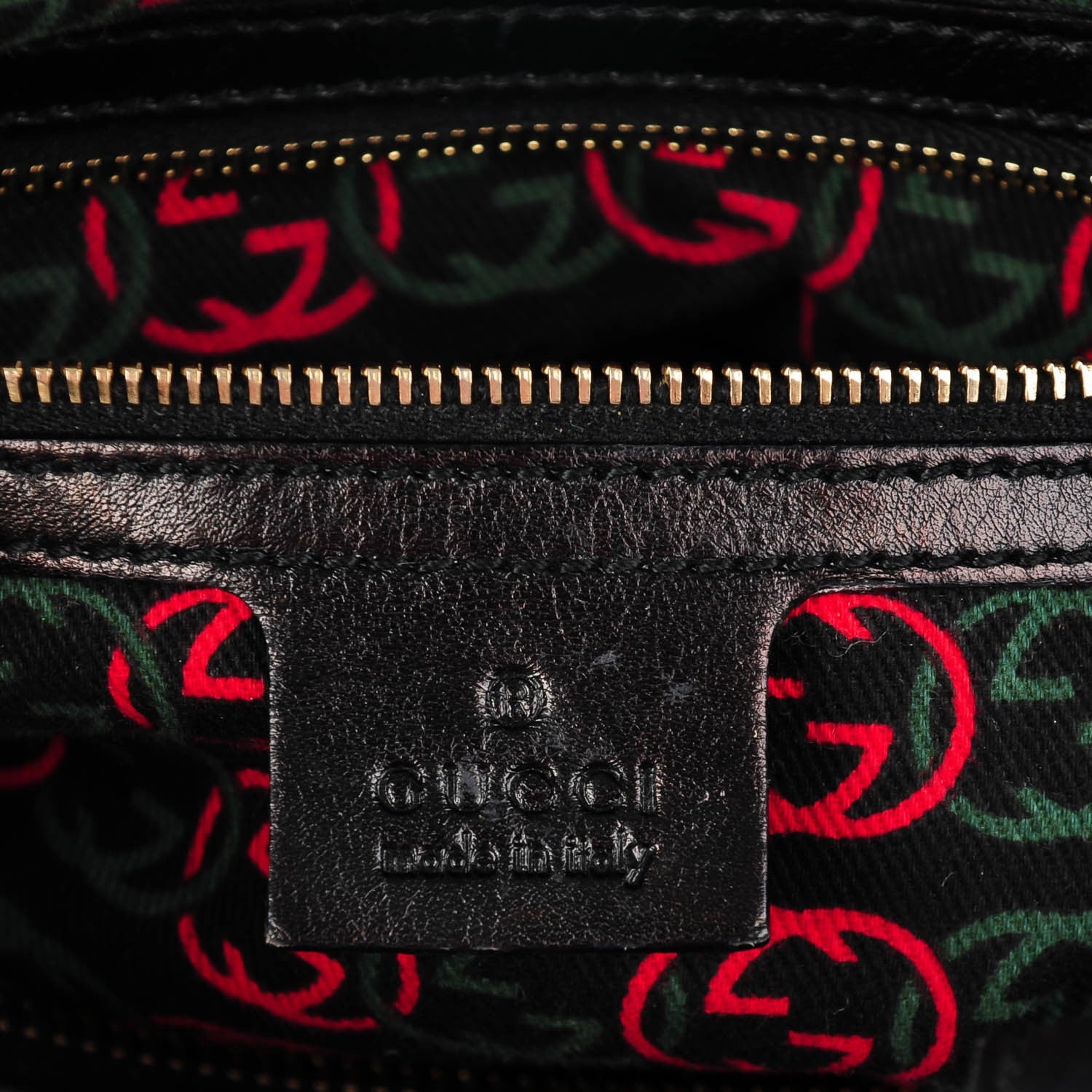 Gucci Calfskin Small Britt Boston Black 10 of 15
