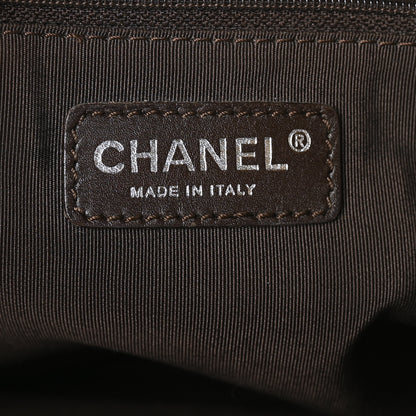 Chanel Caviar Quilted Grand Shopping Tote GST Dark Brown 7 of 13