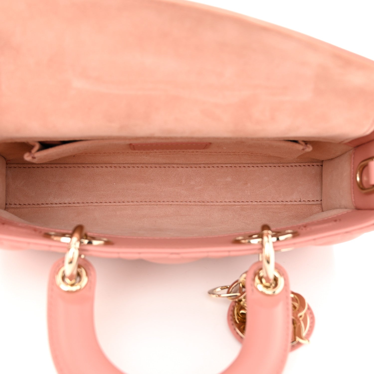Christian Dior Lambskin Cannage Small Lady D-Joy Light Pink 5 of 12