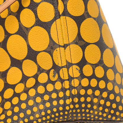 Louis Vuitton Monogram Kusama Waves Neverfull MM Yellow 15 of 18