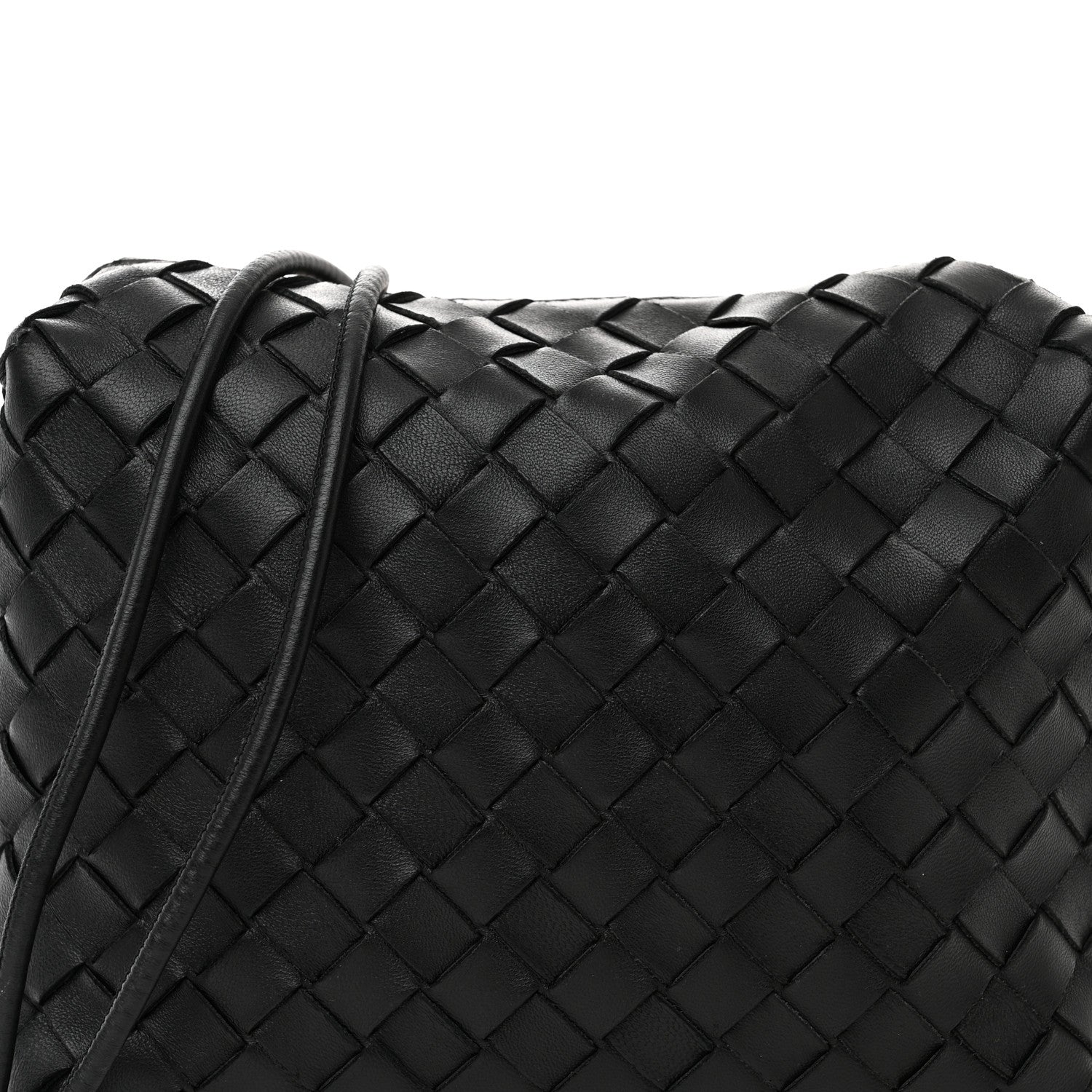 Bottega Veneta Nappa Intrecciato Small Loop Camera Bag Black 7 of 11