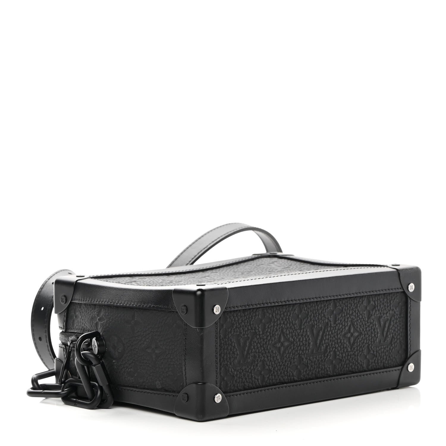 Louis Vuitton Taurillon Monogram Solar Ray Soft Trunk Black 4 of 11