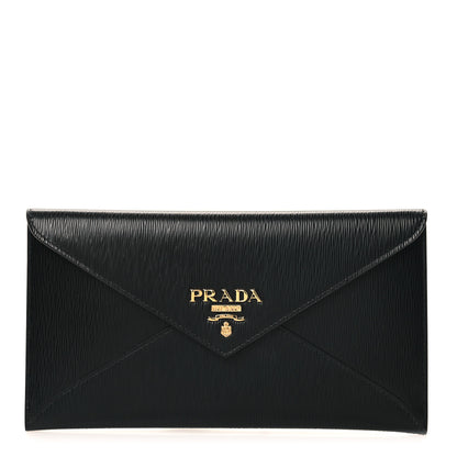 Prada Vitello Move Envelope Wallet Black 1 of 6