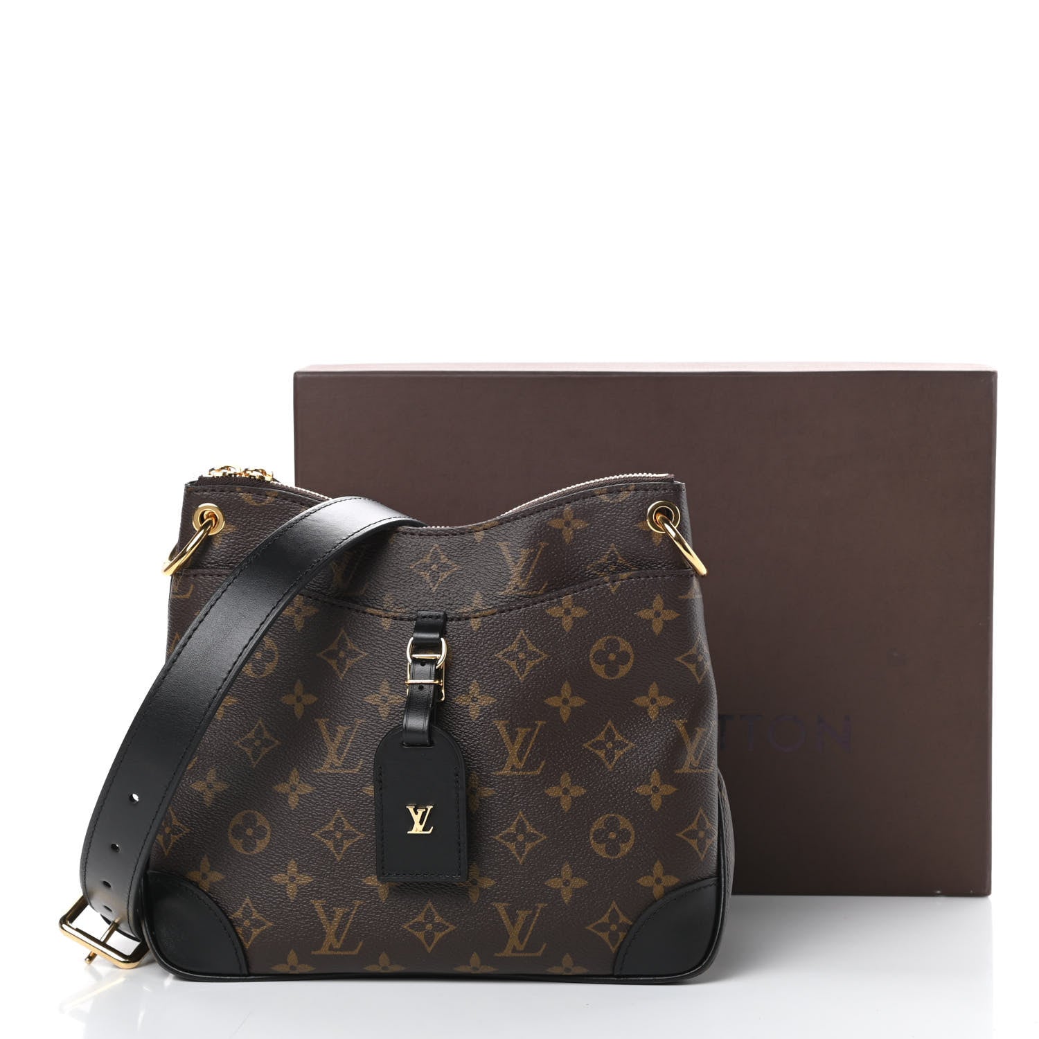 Louis Vuitton Monogram Odeon PM Black 13 of 13