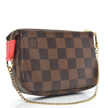 Louis Vuitton Damier Ebene 2016 Christmas Animation Mini Pochette Accessories 3 of 8