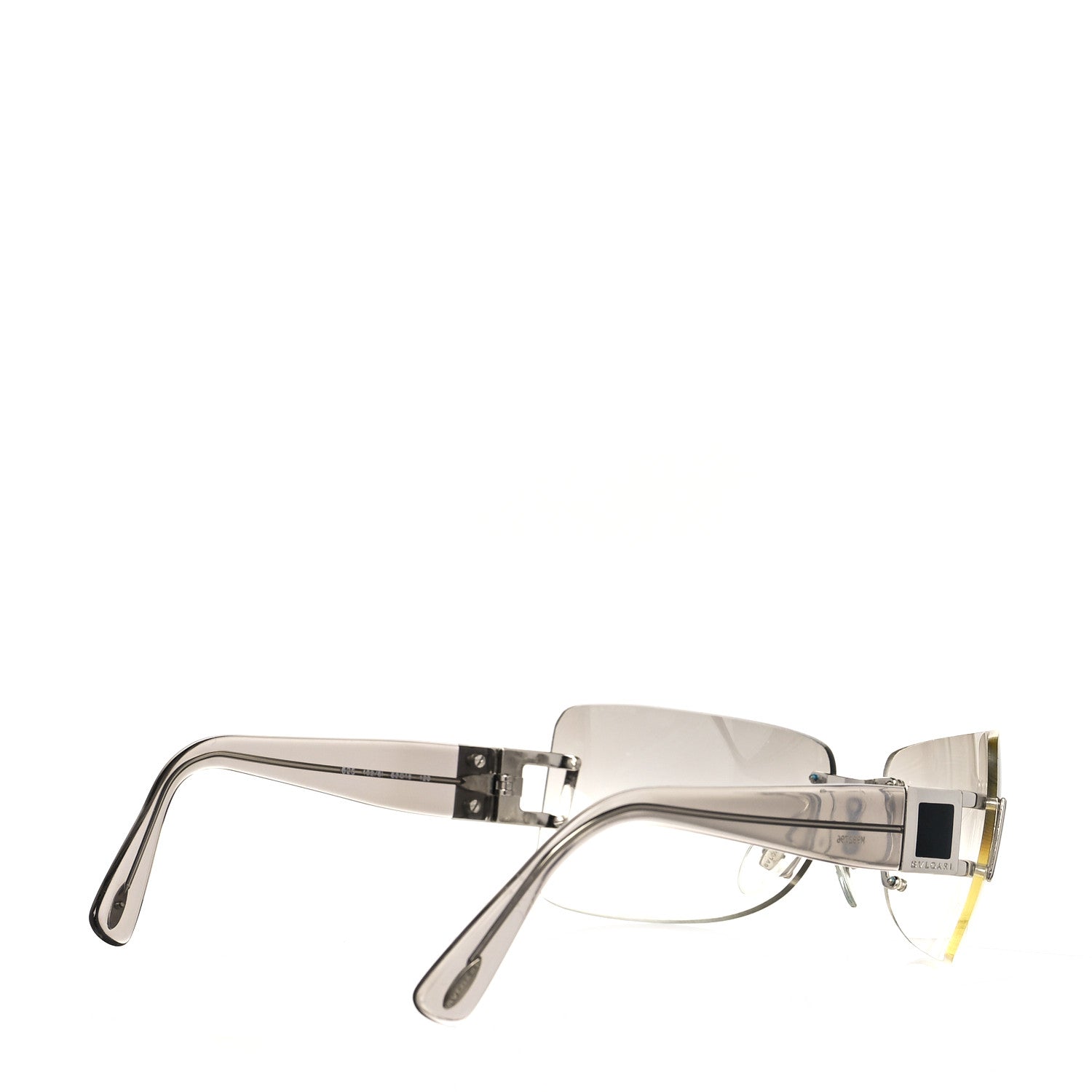 Bulgari BVLGARI Rimless Sunglasses Black 4 of 7