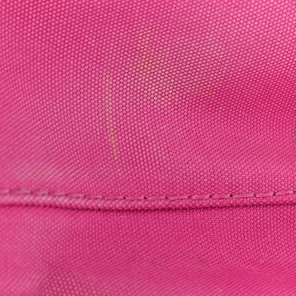 Prada Canapa Small Logo Shopping Tote Fuxia 18 of 20
