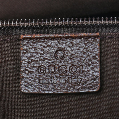Gucci GG Monogram Web Medium Collapsible Carry On Duffle Beige Brown 6 of 10