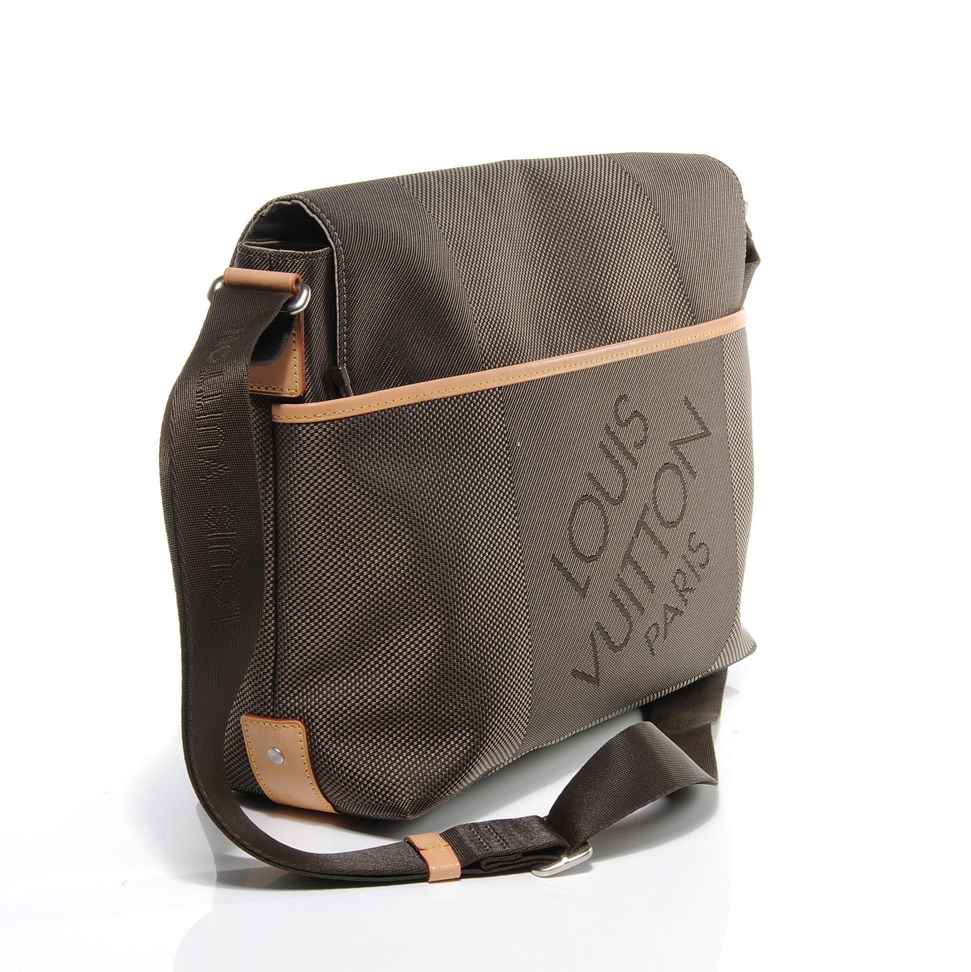 Louis Vuitton Damier Geant Loup Messenger Bag Earth 3 of 7