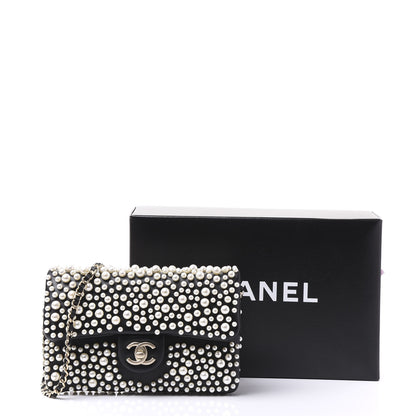 Chanel Lambskin Quilted Pearly Flap White 10 of 10