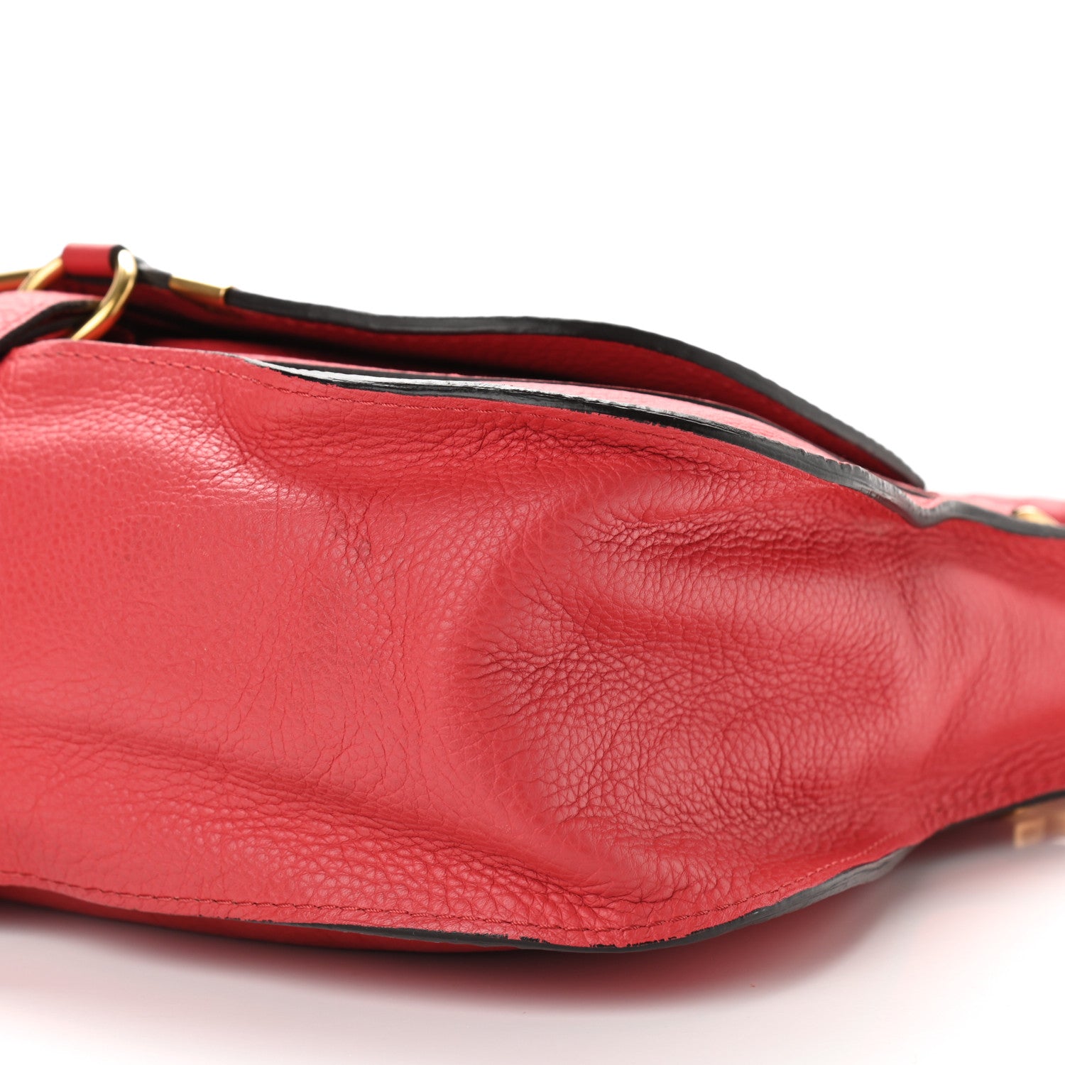 Chloe Calfskin Medium Marcie Satchel Red 9 of 14