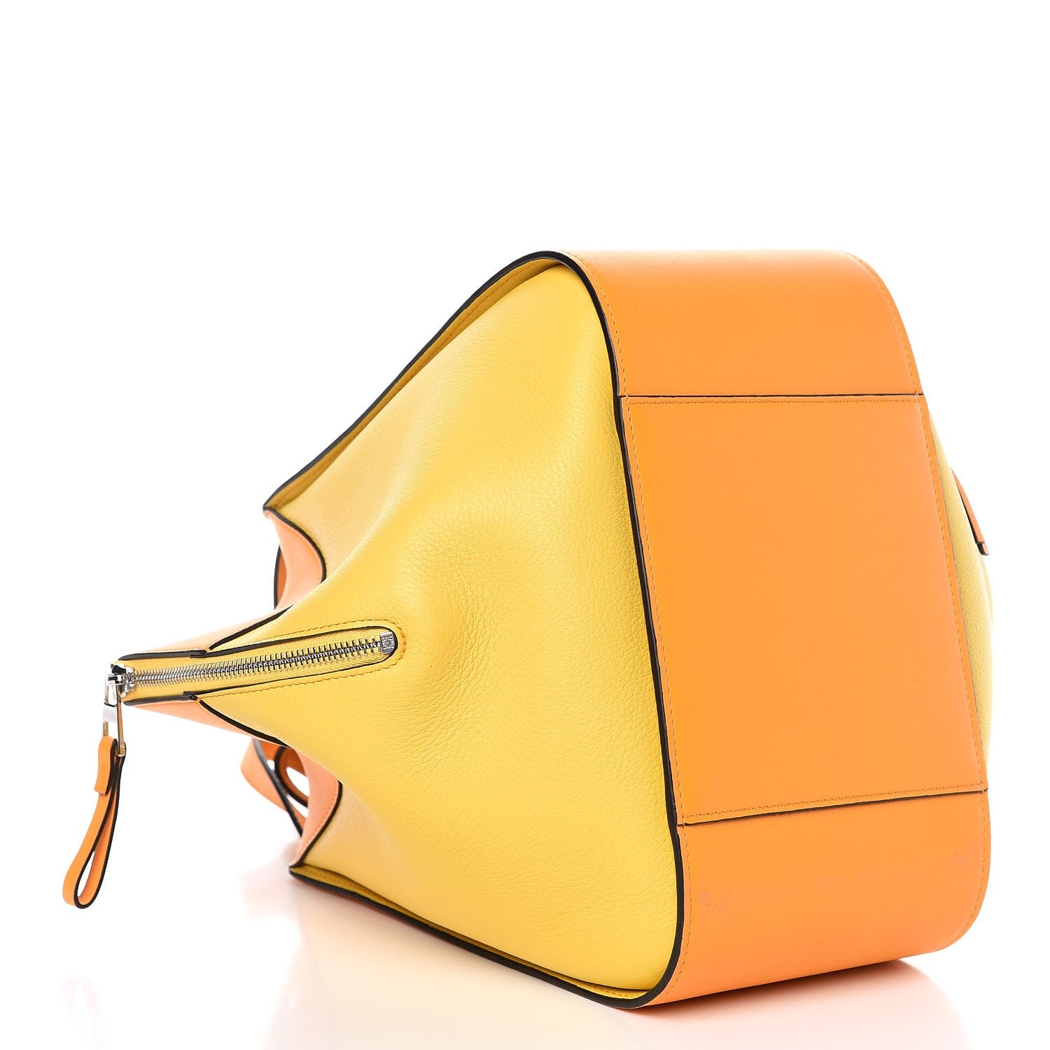 Loewe Calfskin Small Hammock Shoulder Bag Mandarin Yellow 4 of 7