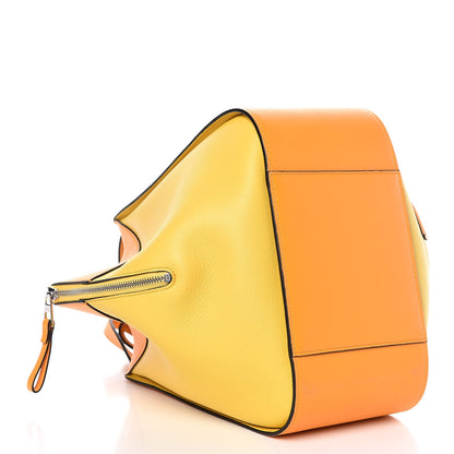 Loewe Calfskin Small Hammock Shoulder Bag Mandarin Yellow 4 of 7