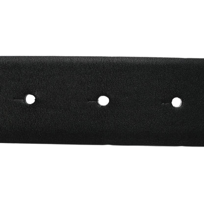 Chanel Calfskin CC Reversible Belt 80 32 Black Burgundy 3 of 8