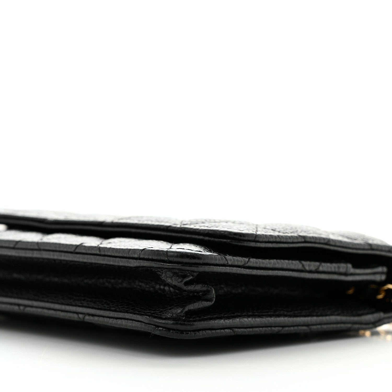 Chanel Caviar Quilted Wallet on Chain WOC Black 11 of 12