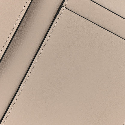 Loewe Grained Calfskin Anagram Trifold Wallet Dark Navy Silver 9 of 10