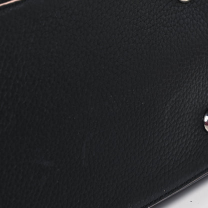 Louis Vuitton Taurillon Capucines MM Black Petale 15 of 15