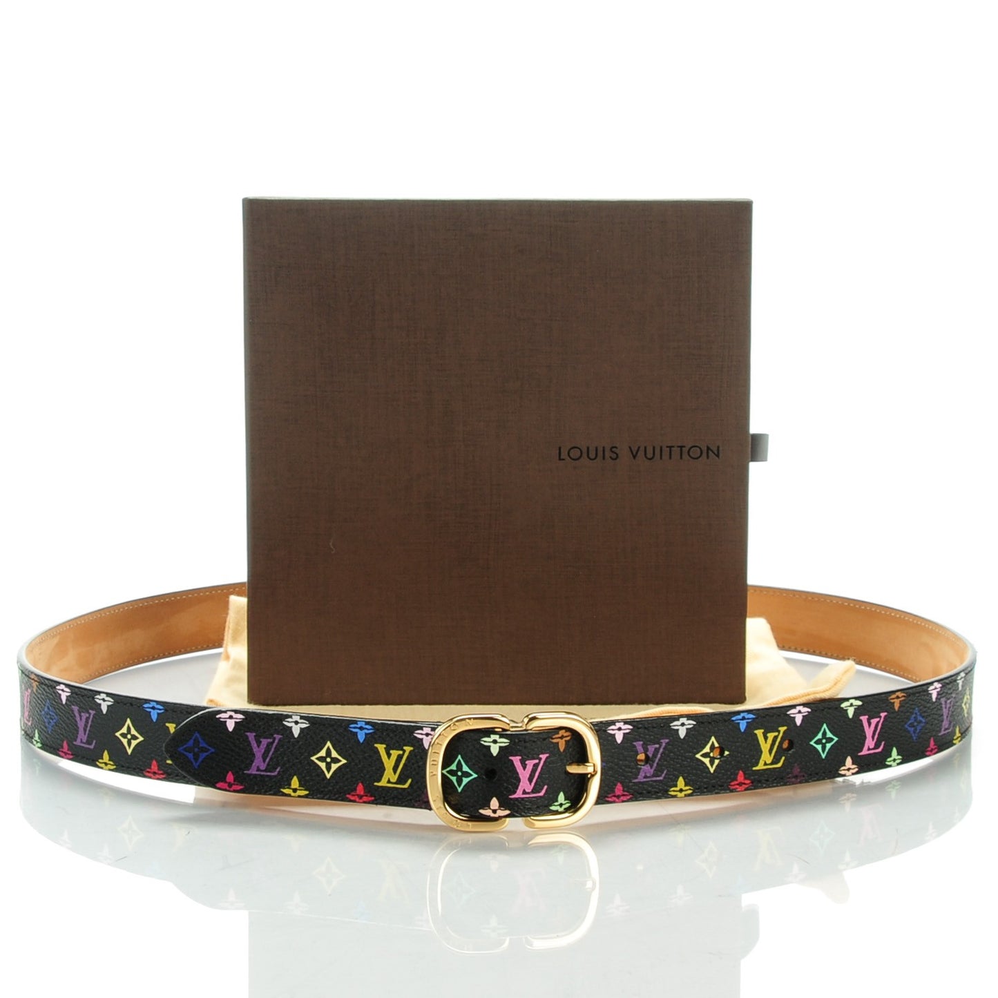 Monogram Multicolor Mini 25mm Belt 90 36