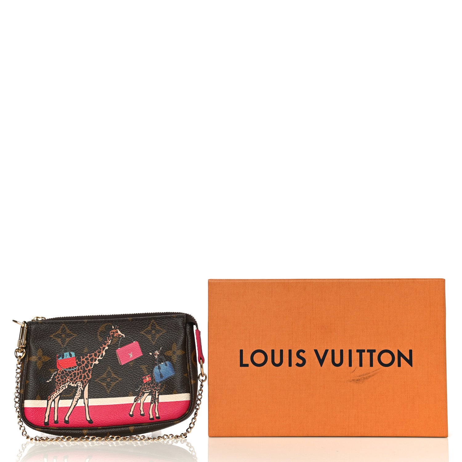 Louis Vuitton Monogram 2017 Christmas Animation Mini Pochette Accessories 11 of 11