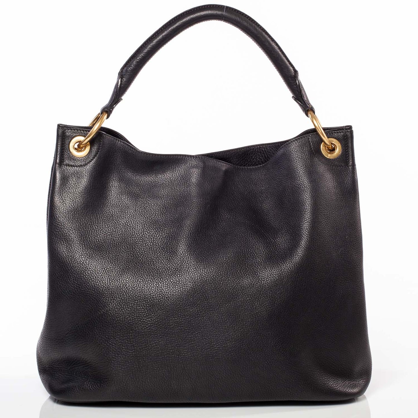 Vitello Daino Hobo Nero Black
