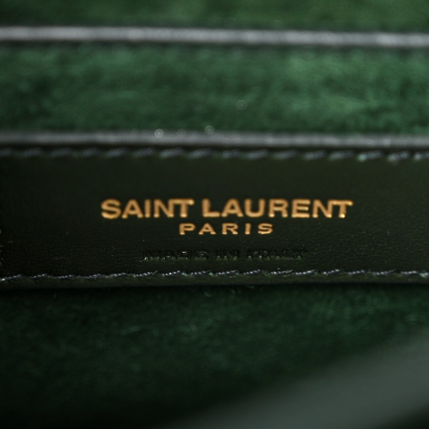 Smooth Calfskin Medium Monogram Sunset Satchel Vert Kaki