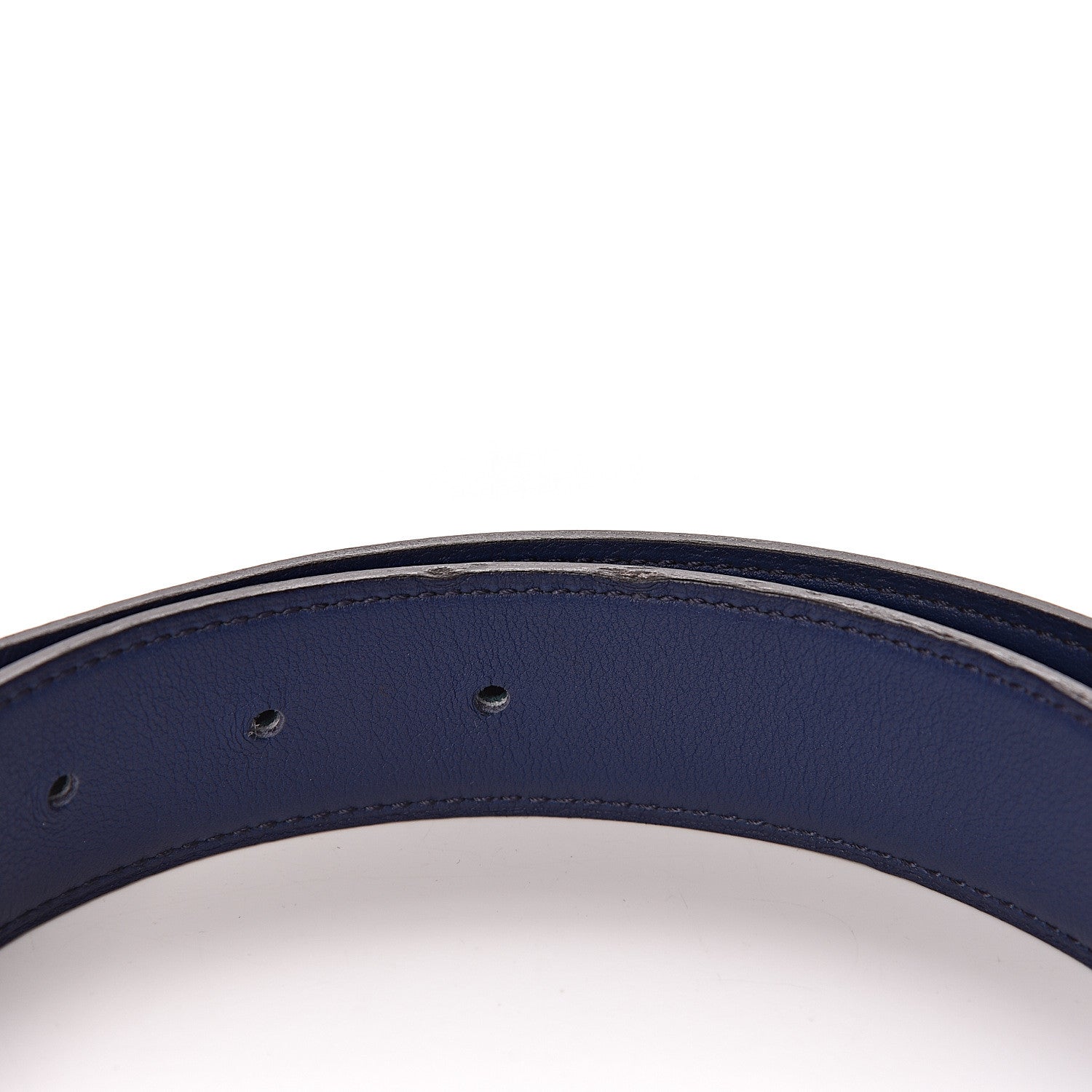 Hermes Epsom Swift H Belt 90 Colvert Bleu Saphir 7 of 11