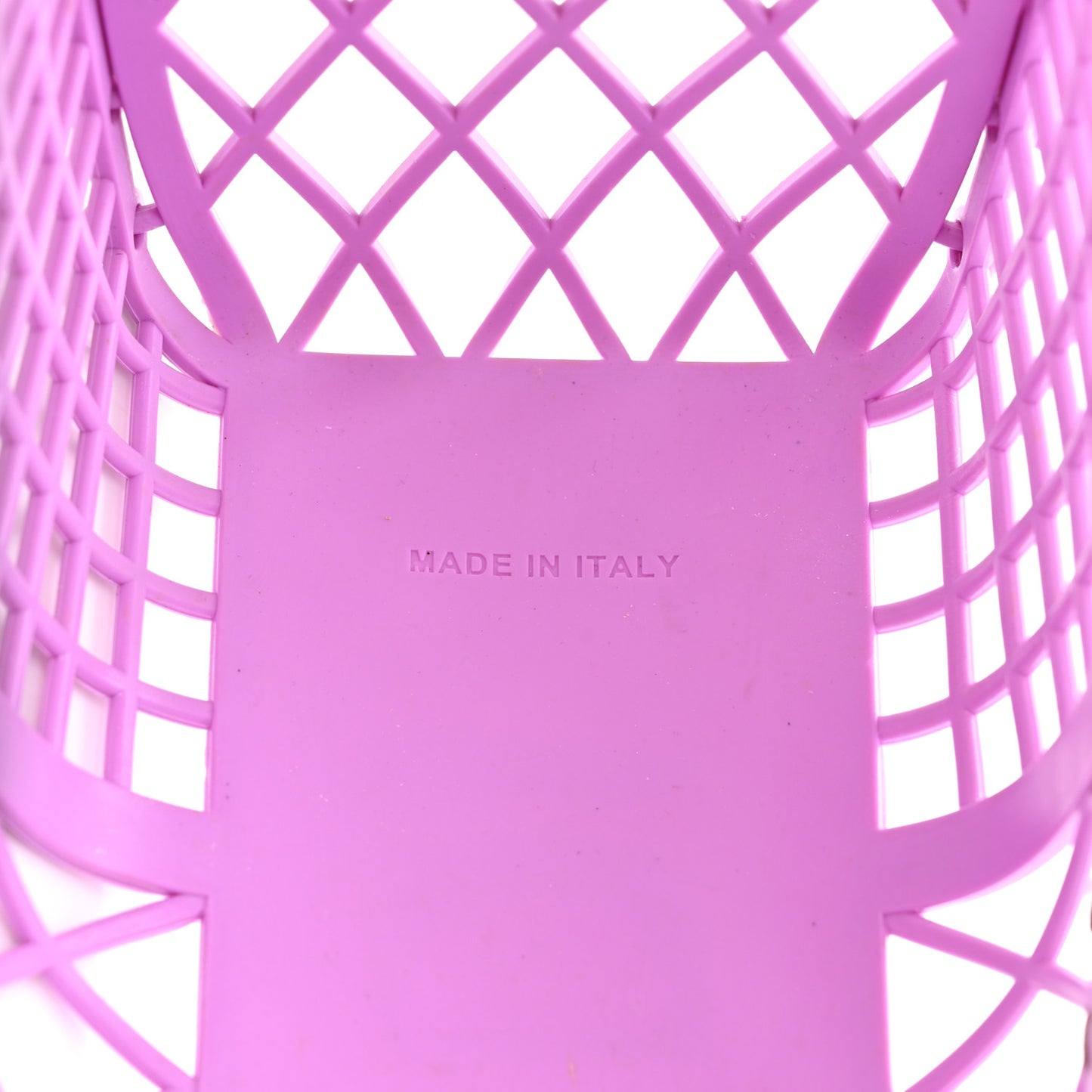 Recycled Plastic Vitello Liberty Matte Small Fendi Basket Violetta