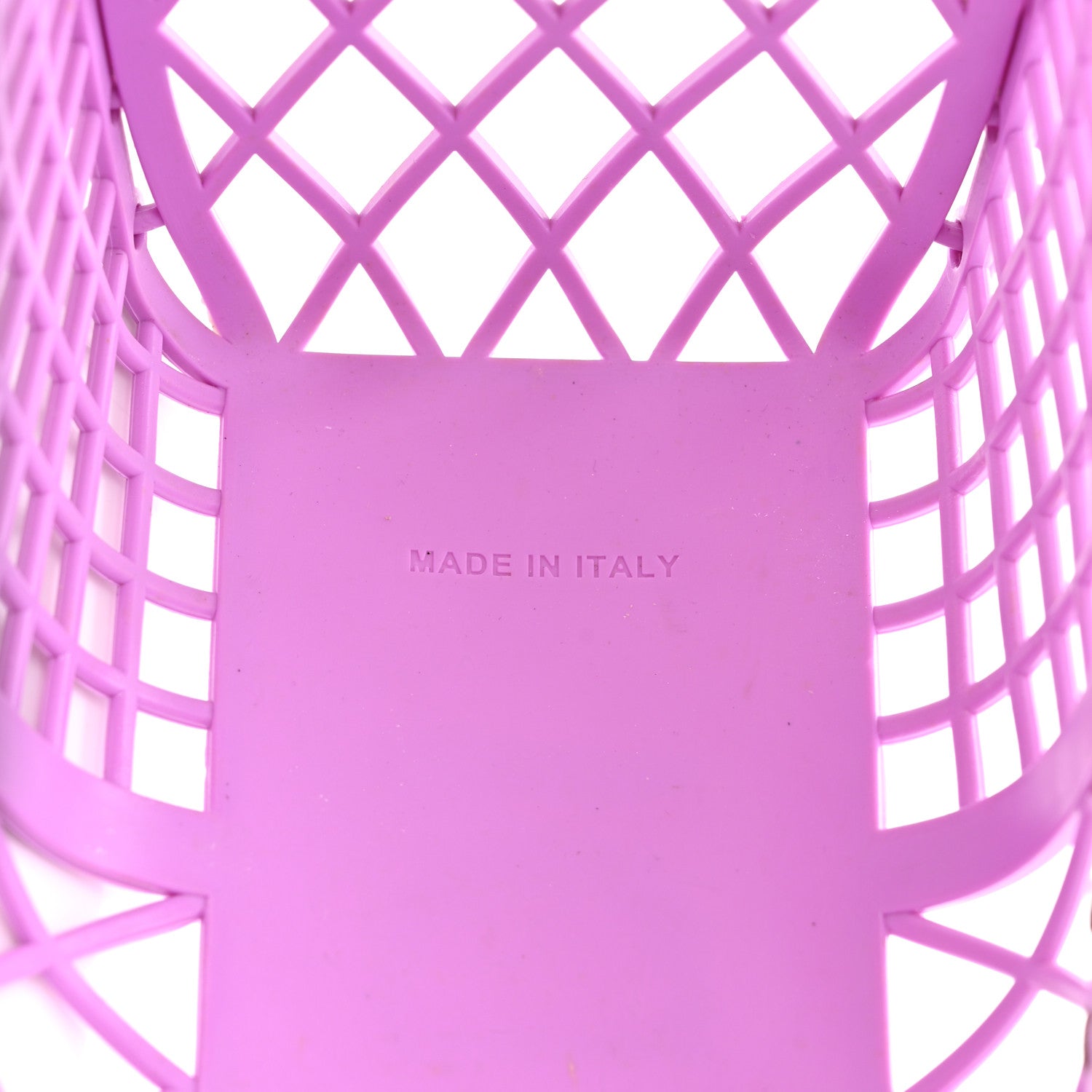 Fendi Recycled Plastic Vitello Liberty Matte Small Fendi Basket Violetta 7 of 15