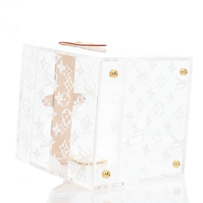 Louis Vuitton Transparent Plexiglass Cube Scott Box 3 of 9