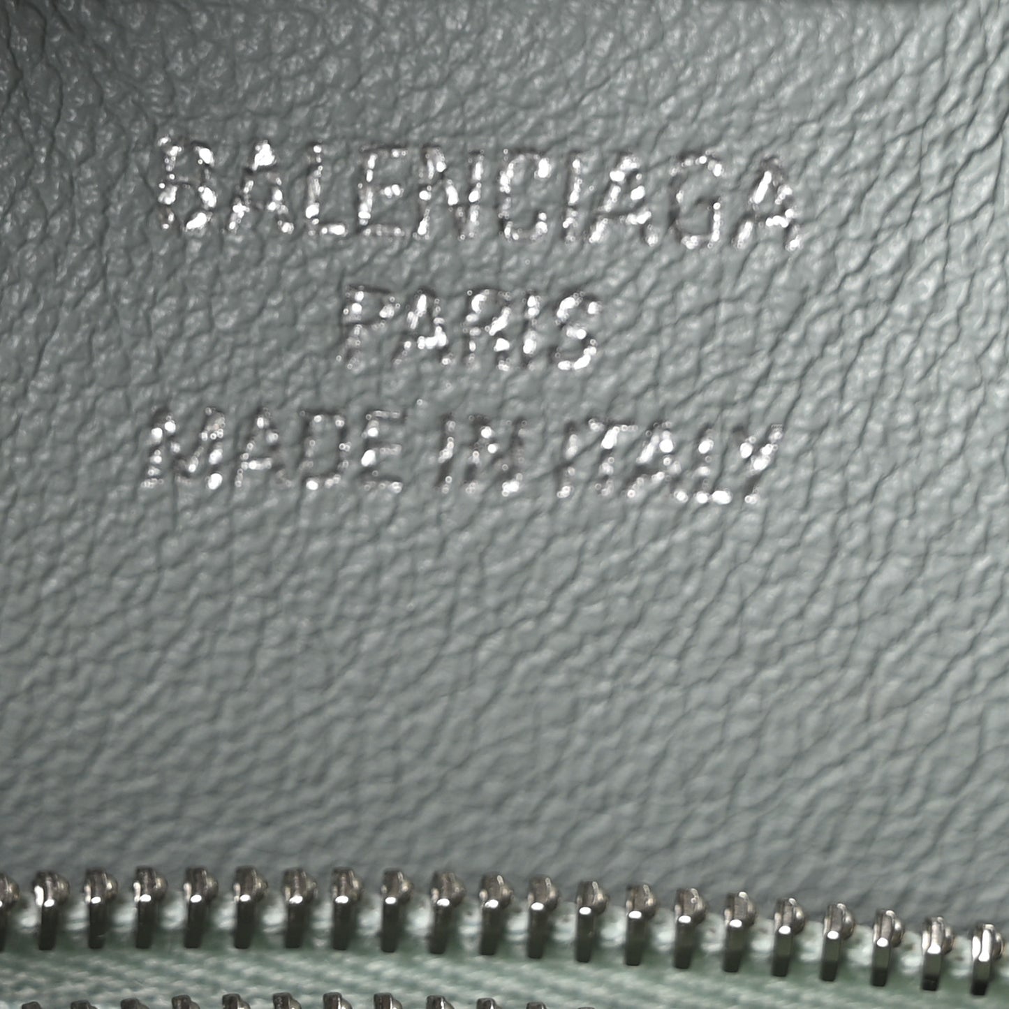 Smooth Calfskin Mini Bel Air Carry All Bag Mineral Green