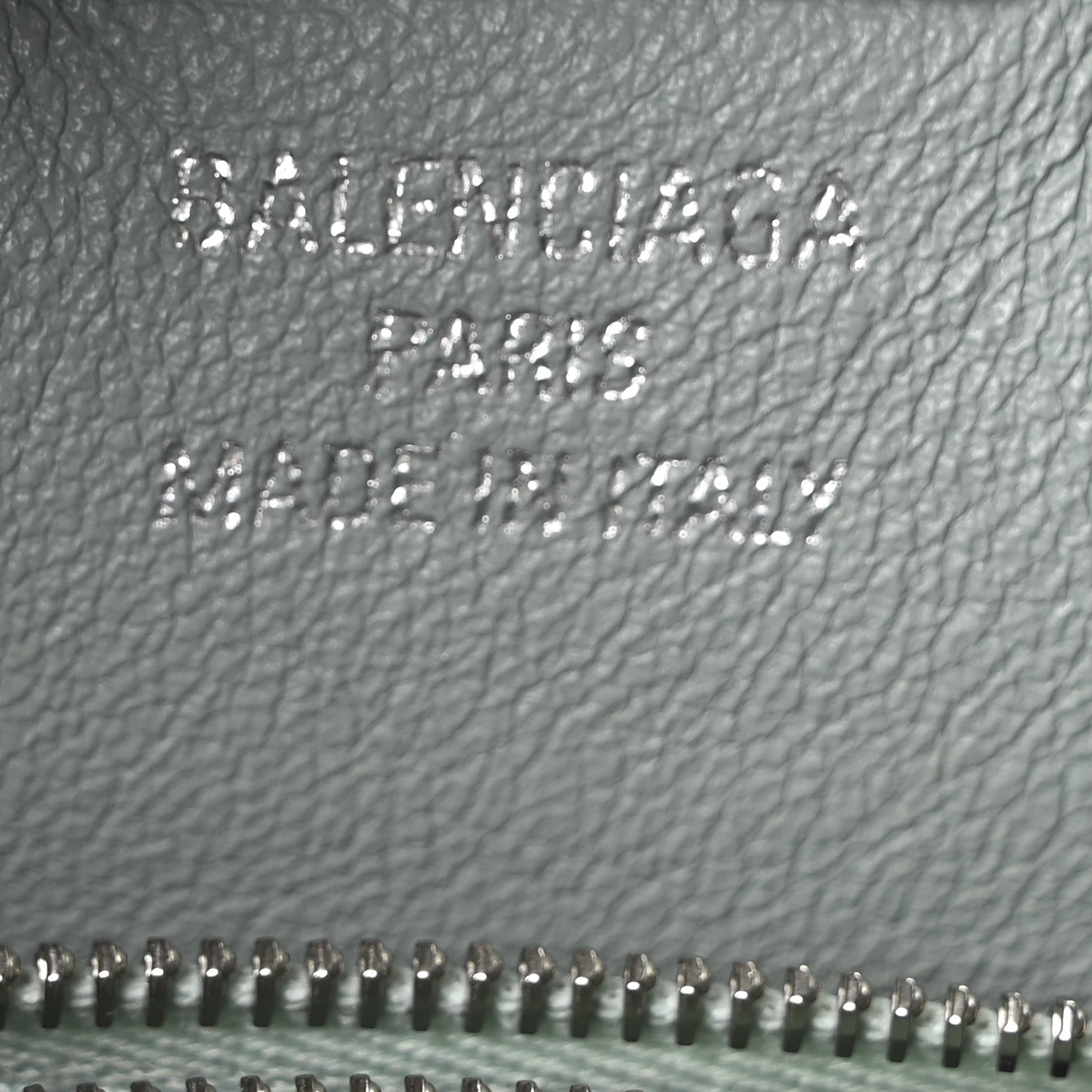 Balenciaga Smooth Calfskin Mini Bel Air Carry All Bag Mineral Green 6 of 9