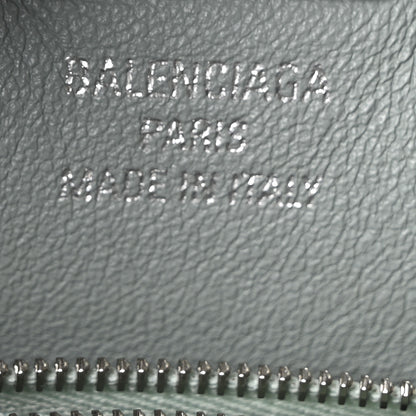 Balenciaga Smooth Calfskin Mini Bel Air Carry All Bag Mineral Green 6 of 9